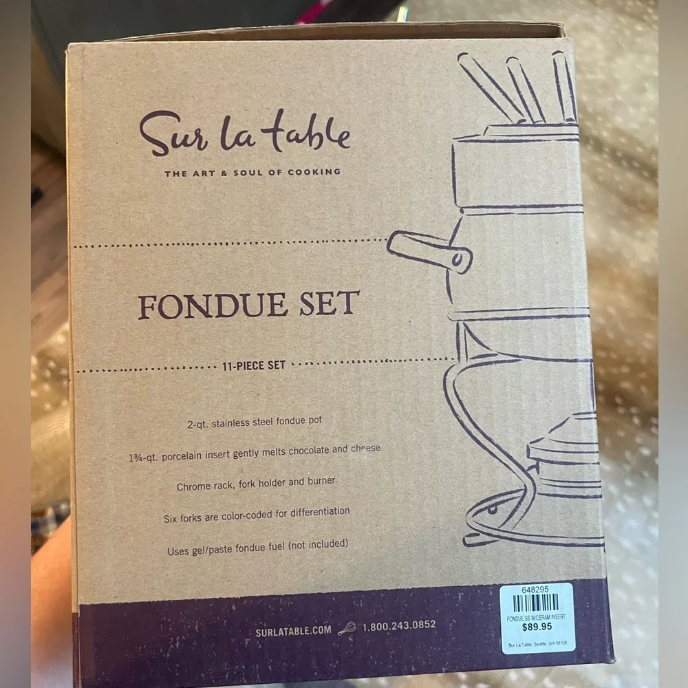 Sur La Table Fondue Set